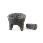 Molcajete de piedra volcánica