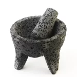 Molcajete de piedra volcánica