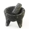 Volcanic stone molcajete