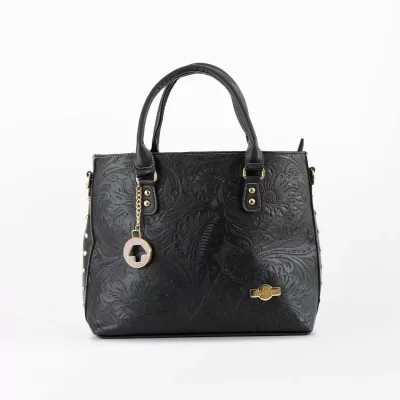 Bolsa Negra de Piel