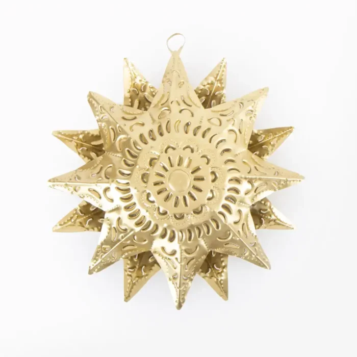 Tinplate Golden Star 20 cm