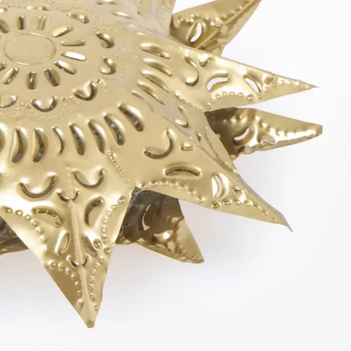 Tinplate Golden Star 20 cm