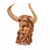 Máscara de diablo tallada en madera #1