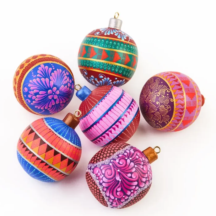 Esfera navidad alebrije