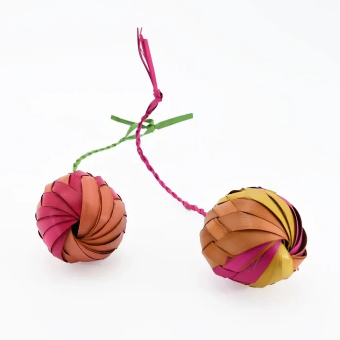 Esfera multicolor de palma