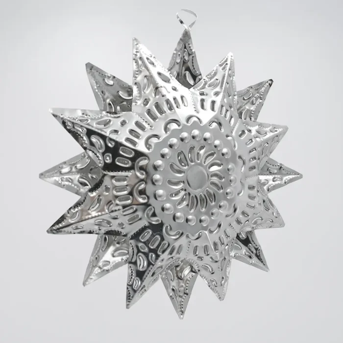 Estrella de hojalata de 20 cms