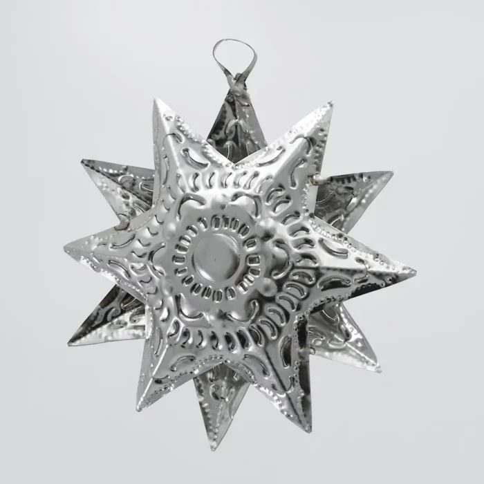 Estrella de hojalata de 20 cms