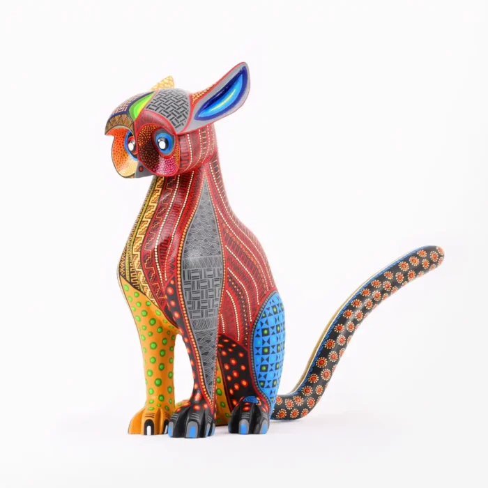 Alebrije fusión Perro-cabeza de búho