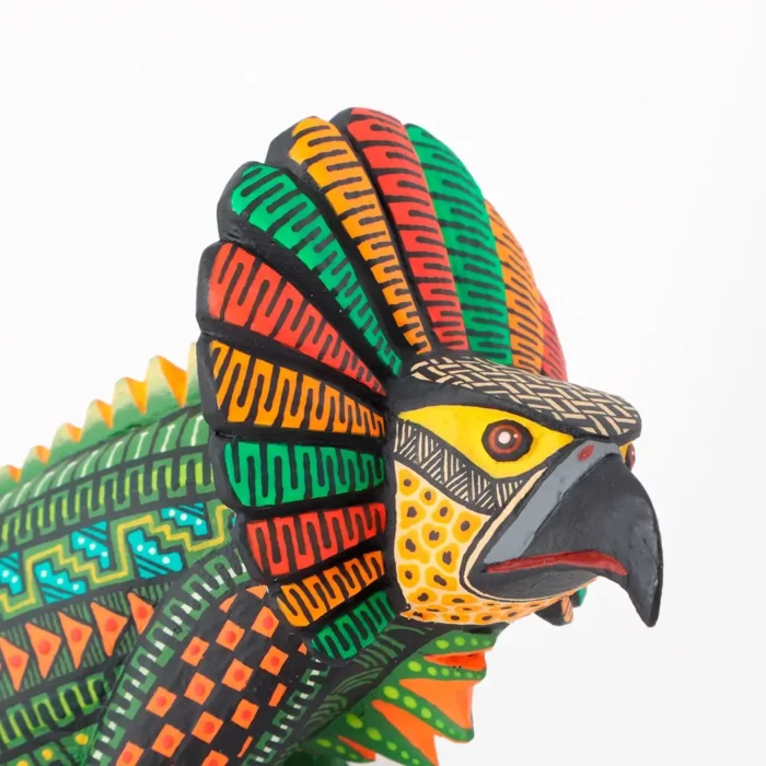 Alebrije Iguana-Eagle Head