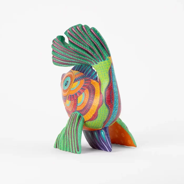 Alebrije Fish Orange / Green