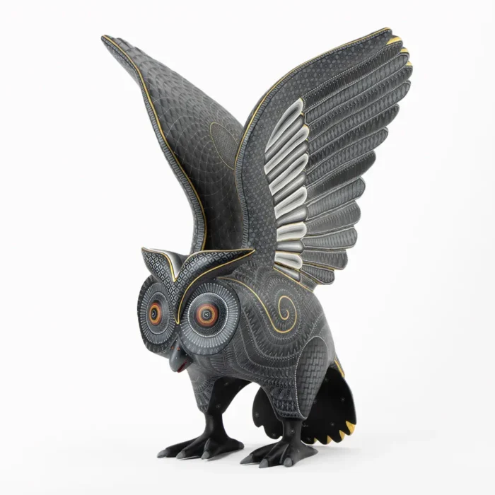 Grey Owl Alebrije