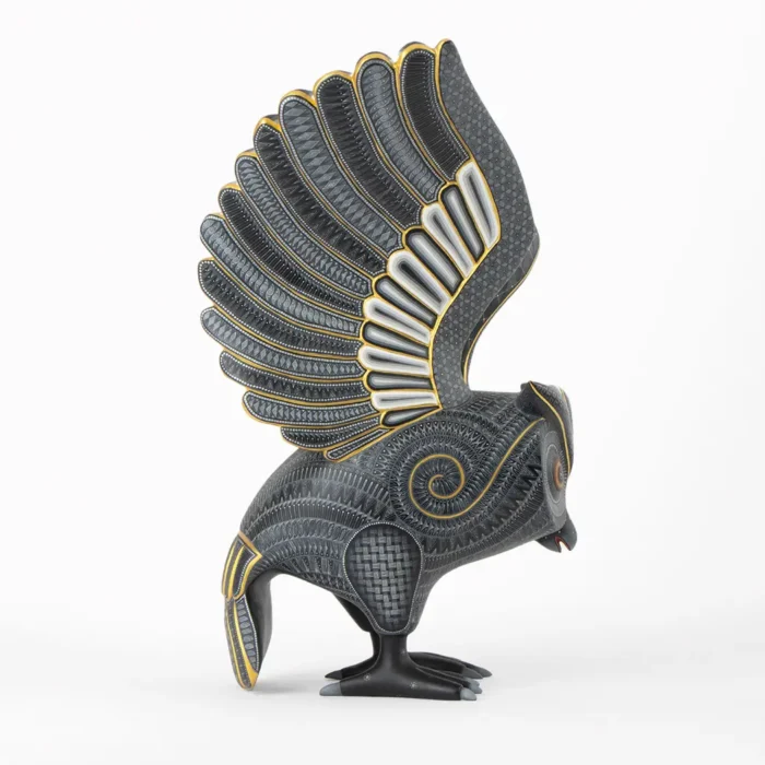 Grey Owl Alebrije