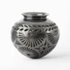 Openwork Black Mud Pitcher