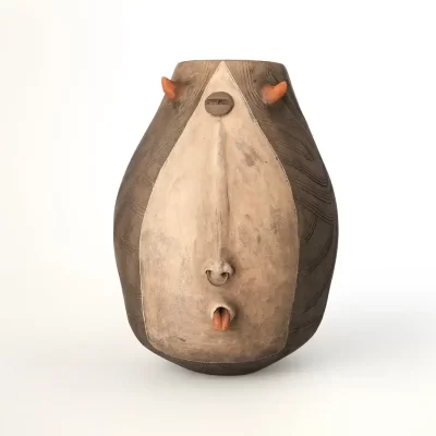 Florero Grande con Diseño
