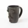 Smoked Mug with Face