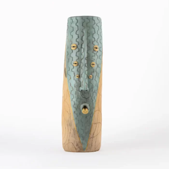 Large Natural Mud Cylinder