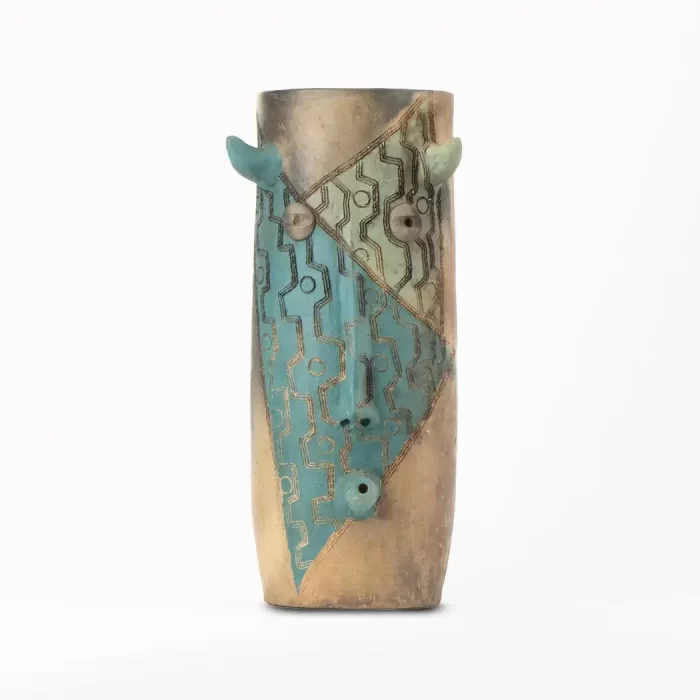 Cilíndro Mediano Barro Natural