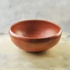 Red clay bowl