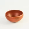 Small red clay bowl