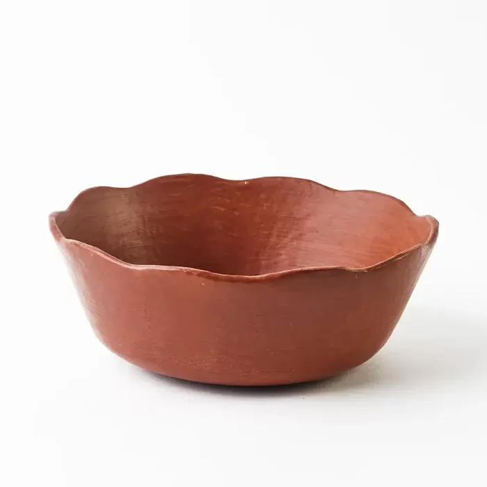 Red clay medium vessel