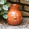 2 lt. face-shaped vessel