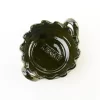 Large green clay saucepan