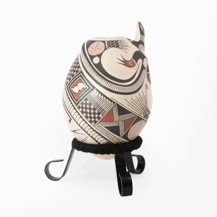 Huevo de Cerámica con Lagartijo