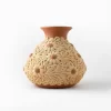 Jarrón de Pastillaje con Flores #2