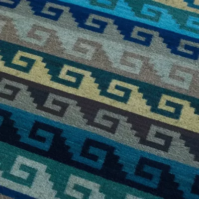 Blue Xicalcoliuqui rug
