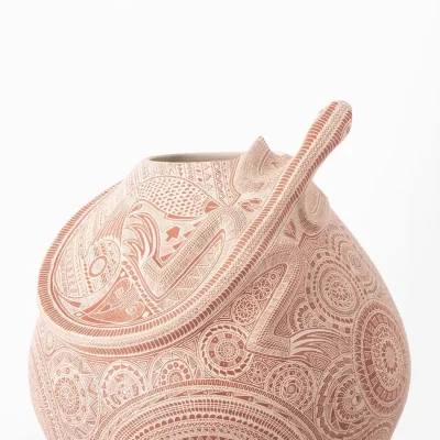 Lagartijo Paquimé Vase