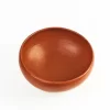 Midsize red clay bowl