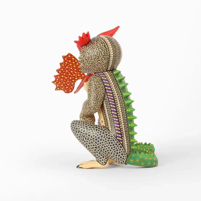 Alebrije Fusión Mono - Cabeza de Búho