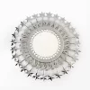 Mirror with tinplate stars 72 cm