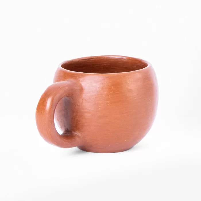 Red clay cup