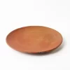 Large red clay comal