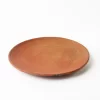 Large red clay comal