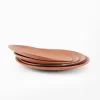 Medium red clay comal