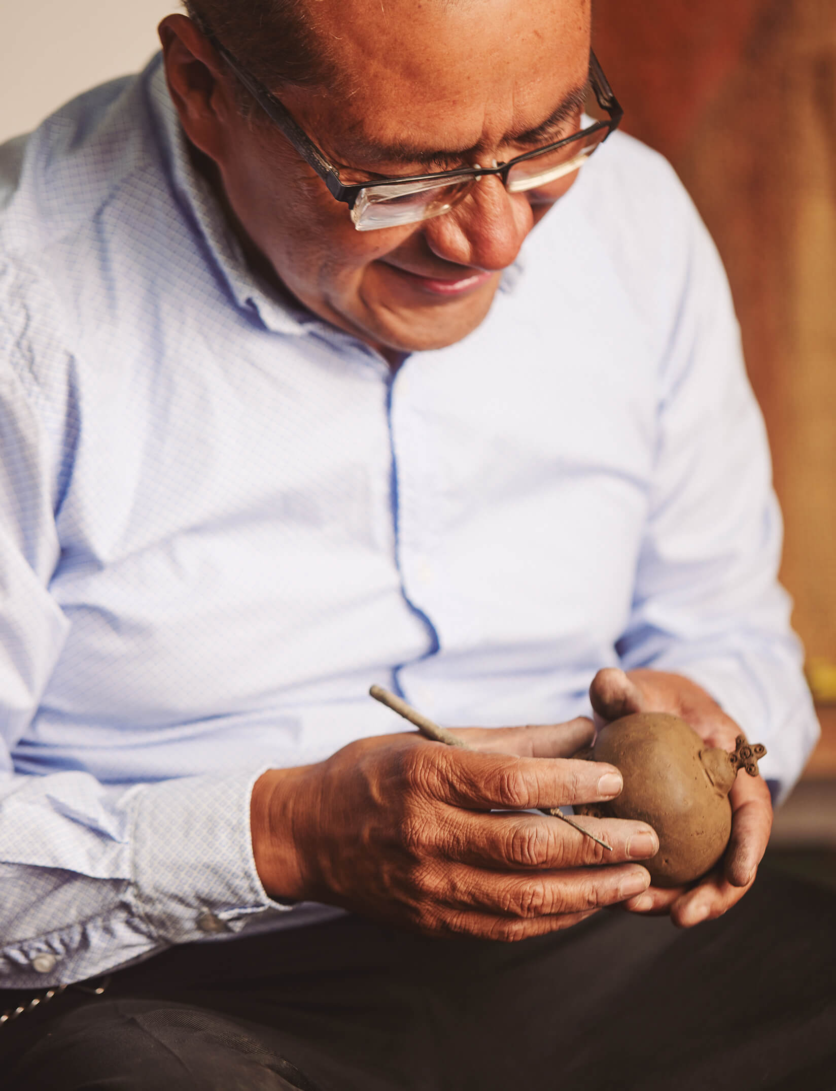 Charlemagne Pedro Martinez, master of the black clay