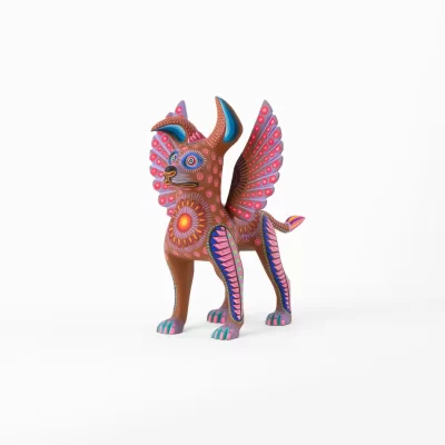 Alebrije de "Dante" con alas