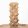 Natural clay candlestick