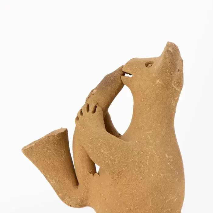 Natural clay musician