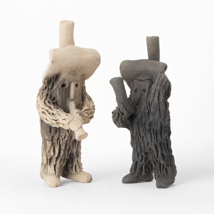 Tiliche of natural clay