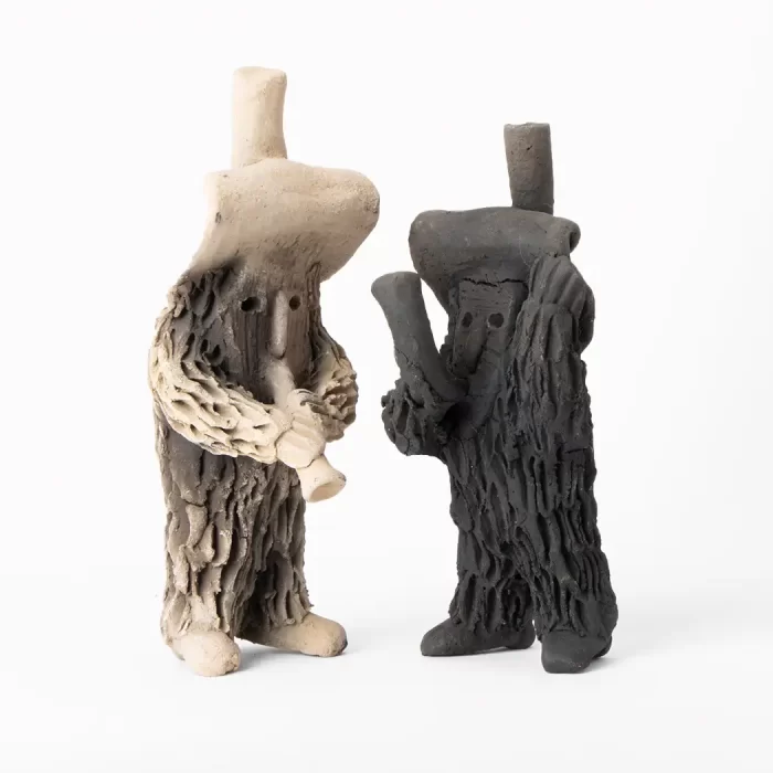 Tiliche of natural clay