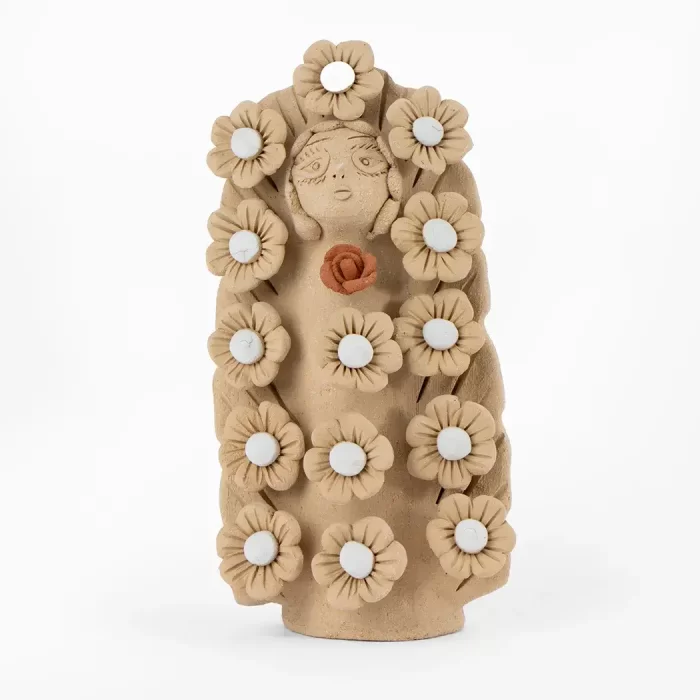 Virgin of pastillage