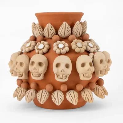Skull pot
