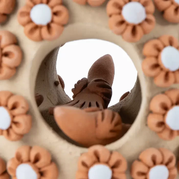 Bird's nest with pastillage technique