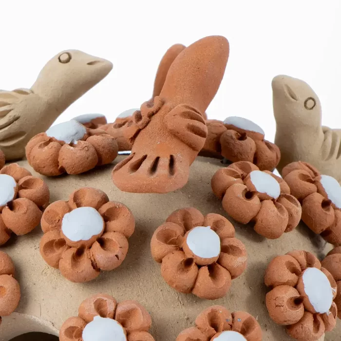 Bird's nest with pastillage technique