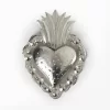 2D tinplate heart 20 cm