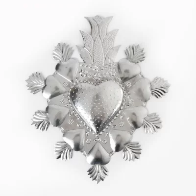 Large tin heart