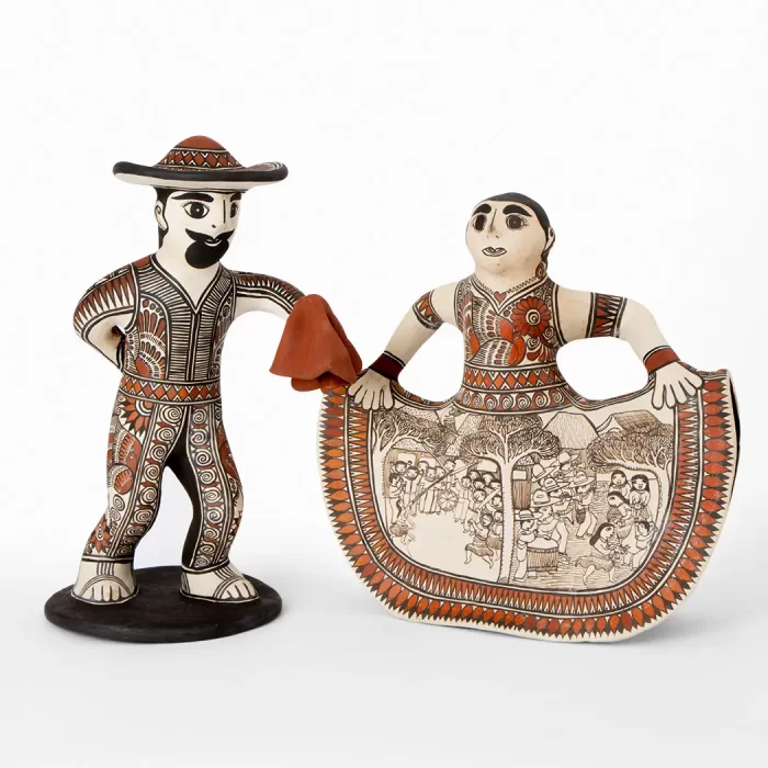 Couple of dancers of Guerrero